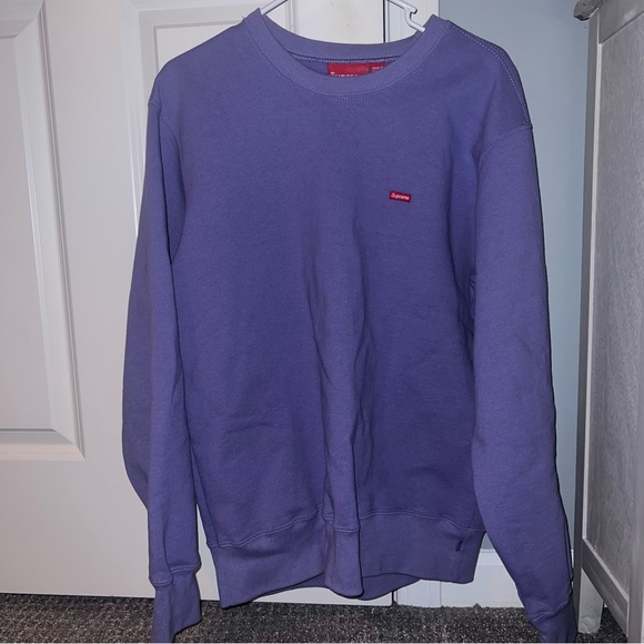 Supreme small box logo crewneck